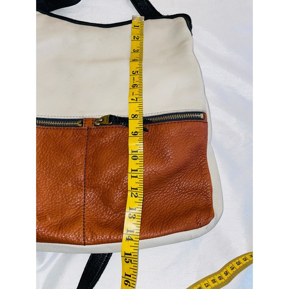 Fossil Erin Colorblock Foldover Tote - Crossbody … - image 7